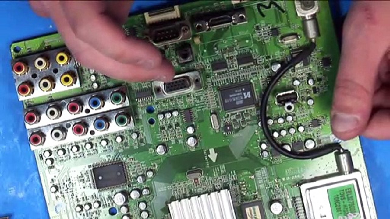 LG LCD TV no picture fix Part 1