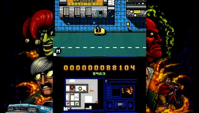 Retro City Rampage DX - Jugabilidad
