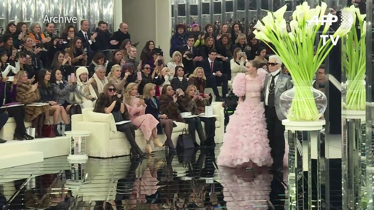 Décès de Karl Lagerfeld, star de la mode