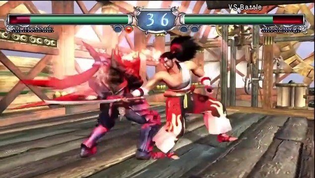 Soul Calibur II HD Online - Nightmare vs, Mitsurugi