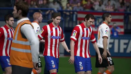 FIFA 14 - Captura jugadores Atlético de Madrid