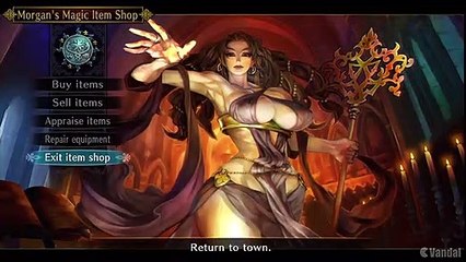 Dragon&apos;s Crown - Jugabilidad tiendas