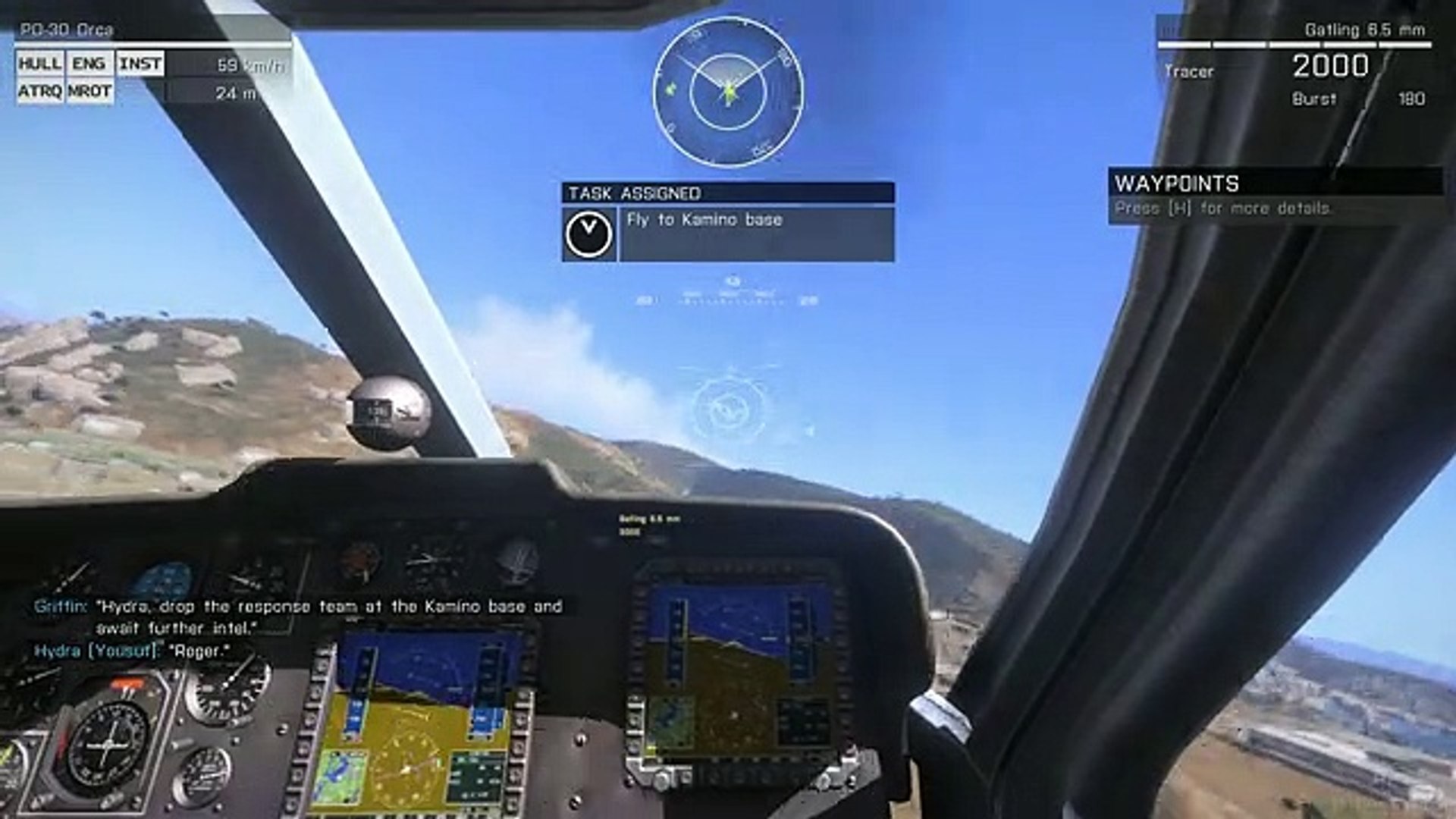 ArmA III - Sesión de juego: Helicóptero