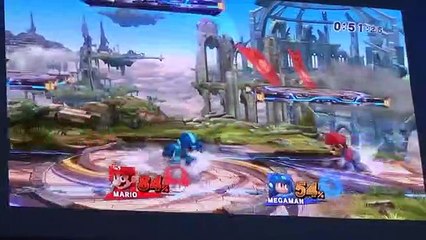 Super Smash Bros. - Mario vs Mega Man