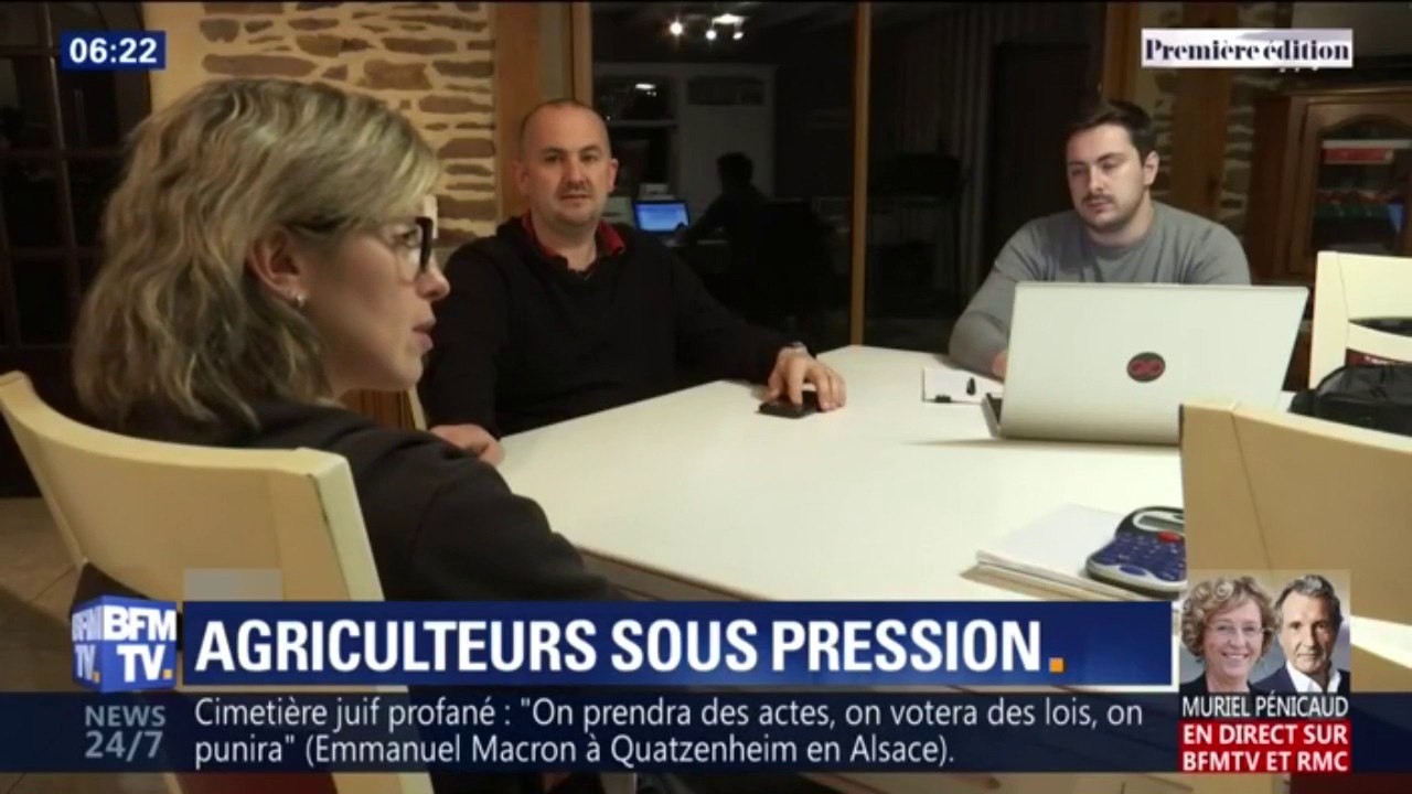 "On nourrit les gens mais notre métier ne nous nourrit plus." Ce couple d'éleveurs laitiers témoigne de ses difficultés à gagner de l'argent