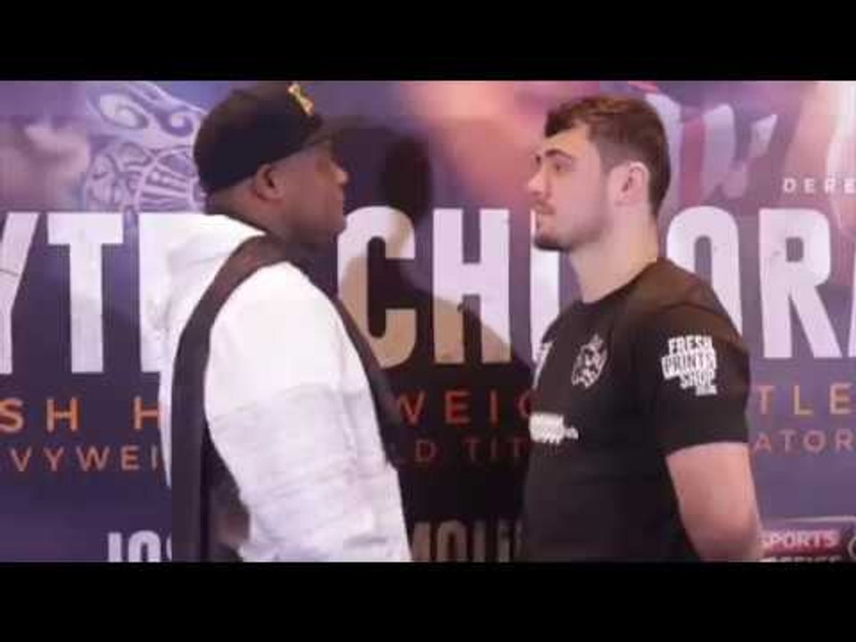 LUIS ORTIZ v DAVE ALLEN - OFFICIAL HEAD TO HEAD @ FINAL PRESS CONFERENCE / JOSHUA v MOLINA