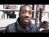'I LOVE TO SEE TWO UNBEATEN PROSPECTS PUTTING IT ON THE LINE'   SOUTHERN AREA CHAMPION RAKEEM NOBLE