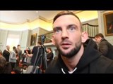 DAVID BROPHY - 'I AM BEING OVER-LOOKED BY GEORGE GROVES' / & BACKS CALLUM SMITH TO BEAT HIM (GROVES)