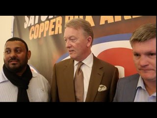 *EXCLUSIVE* - PRINCE NASEEM HAMED, RICKY HATTON & FRANK WARREN BANTER ABOUT THE PAST & PRESENT