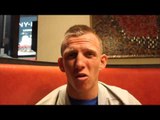 TED CHEESEMAN (POST WEIGH IN) AS HE LOOKS TO IMPRESS ON CHARLES MARTIN v ANTHONY JOSHUA UNDERCARD