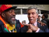 'LETS GET READY TO RUMBLE ....LET'S GO CHAMP' - SHANNON BRIGGS & MICHAEL BUFFER SWAP CATCHPHRASES!