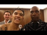CONOR BENN MAKES SENSATIONAL PRO-DEBUT WITH 1ST ROUND STOPPAGE (WITH NIGEL BENN)