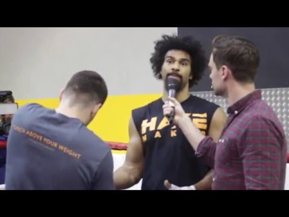 DAVID HAYE REFLECTS ON MARC De MORI WIN & PREVIEWS ARNOLD 'THE COBRA' GJERGJAJ / HAYE DAY 2