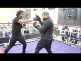 HEAVYWEIGHT POWER!! HIGHY RATED KO ARTIST NICK WEBB PADWORK WITH TRAINER SCOTT WELCH / HAYE DAY 2