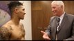 *UNSEEN* BARRY HEARN COMES IN TO DRESSING ROOM TO GIVE CONOR BENN ADVICE & FEEDBACK AFTER WIN