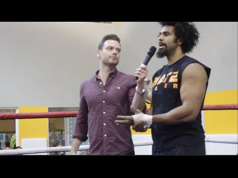 DAVID HAYE - 'ANTHONY JOSHUA LOOKS INVINCIBLE AFTER I KO SHANNON BRIGGS WE CAN FIGHT'