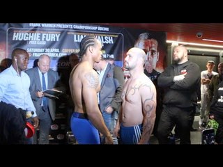 BEAST! - ANTHONY YARDE v TZVETOZAR LLIEV - OFFICIAL WEIGH IN FROM COPPERBOX (STRATFORD)