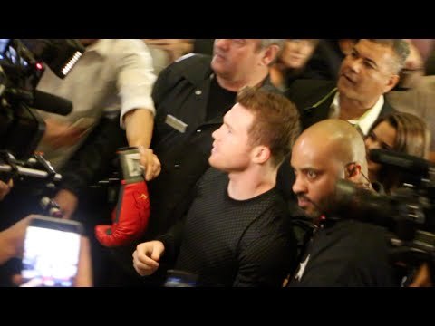 CANELO v KHAN - SAUL 'CANELO' ALVAREZ - FULL GRAND ARRIVAL VIDEO @ MGM GRAND / #CANELOKHAN