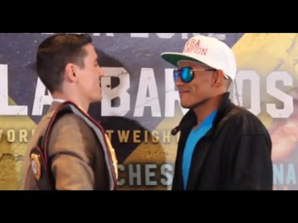 ANTHONY CROLLA v ISMAEL BARROSO - OFFICIAL HEAD TO HEAD  / DANGER ZONE - WBA WORLD TITLE CLASH