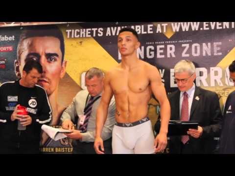 MARCUS MORRISON v JEFFERSON LUIZ OFFICIAL WEIGH IN & HEAD TO HEAD / DANGER ZONE