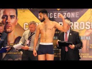 SHAYNE SINGLETON v ADIL ANWAR OFFICIAL WEIGH IN & HEAD TO HEAD / DANGER ZONE