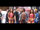 PATRICK TEIXEIRA v CURTIS STEVENS - WEIGH IN VIDEO FROM T-MOBILE ARENA, LAS VEGAS / CANELO v KHAN
