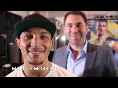 MARCUS MORRISON SET TO FIGHT FOR HIS FIRST TITLE & BACKS GYM MATE ANTHONY CROLLA TO VICTORIOUS