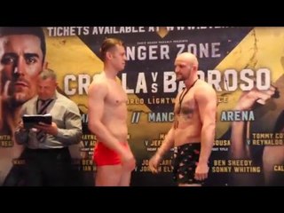 WARREN BAISTER v STANISLAV ESCHNER - OFFICIAL WEIGH IN & HEAD TO HEAD / DANGER ZONE