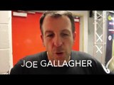JOE GALLAGHER REACTS TO ANTHONY CROLLA VICIOUS KO OVER ISMAEL BARROSO / DANGER ZONE
