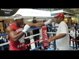 'YOU'LL BE LUCKY IF YOU SEE THE 2ND ROUND -ILL KNOCK YOU OUT EASY!' SHANNON BRIGGS TO KUGAN CASSIUS