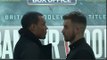 CHRIS EUBANK JR v - TOM DORAN OFFICIAL HEAD TO HEAD @ PRESS CONFERENCE / JOSHUA v BREAZEALE