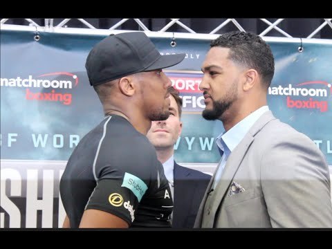INTENSE!! ANTHONY JOSHUA v DOMINIC BREAZEALE HEAD TO HEAD / IBF HEAVYWEIGHT WORLD TITLE CLASH