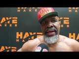 SHANNON BRIGGS -'I'LL KNOCK HAYE OUT COLD! IF I SEE YOU BEFORE FIGHT, ILL DRY SLAP YOU IN THE MOUTH'