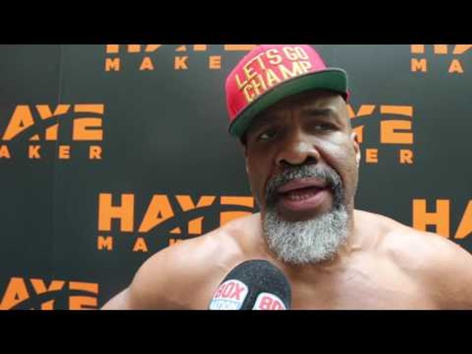 SHANNON BRIGGS -'I'LL KNOCK HAYE OUT COLD! IF I SEE YOU BEFORE FIGHT, ILL DRY SLAP YOU IN THE MOUTH'