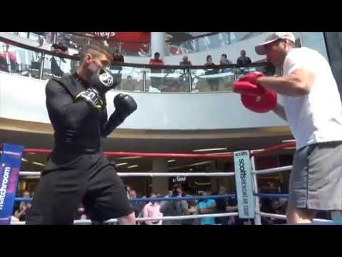 SAY SUHIN! - RICKY BURNS & TONY SIMS TECHNICAL PAD SESSION AHEAD OF DI ROCCO WORLD TITLE CLASH