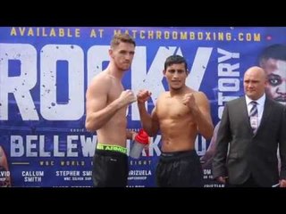 ITS MUNDO TIME!! - CALLUM SMITH v - OFFICIAL WEIGH IN & HEAD TO HEAD / REAL LIFE ROCKY STORY
