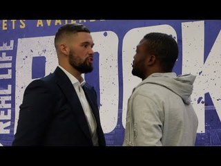 'THIS IS NOT A MOVIE!' - TONY BELLEW v ILLUNGA MAKABU - HEAD TO HEAD @ FINAL PRESS CONFERENCE