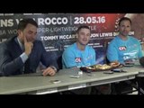 RICKY BURNS v MICHELLE DI ROCCO (FULL) POST FIGHT PRESS CONFERENCE W/ HEARN /HISTORY IN THE MAKING