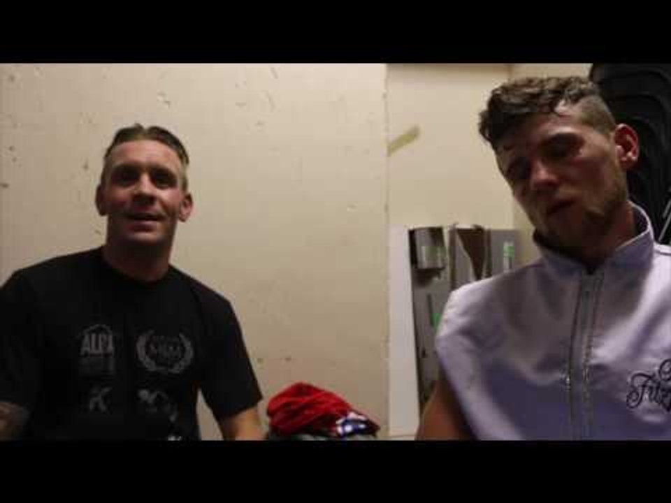 JOE FITZPATRICK & RONNIE CLARK DISCUSS JORDAN ELLISON WIN, SCOTTISH BOXING & WANTING 'REAL FIGHTS'