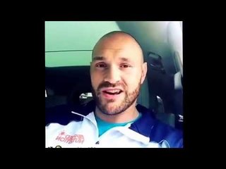 TYSON FURY ANNOUNCES HE HAS TO PULL OUT OF KLITSCHKO REMATCH DUE TO INJURY