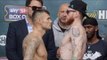 INTENSE!! GEORGE GROVES v MARTIN MURRAY - OFFICIAL WEIGH IN & HEAD TO HEAD / JOSHUA v BREAZEALE