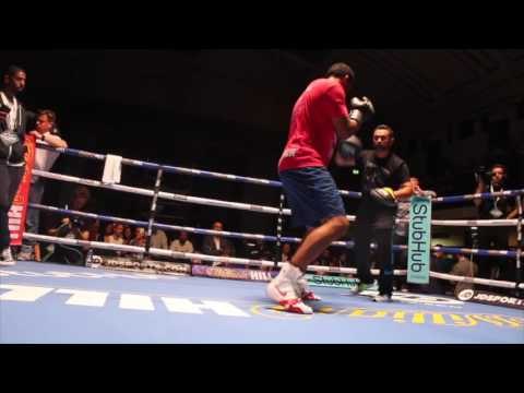 TROUBLE TIME - DOMINIC BREAZEALE FULL PAD WORKOUT AHEAD OF ANTHONY JOSHUA CLASH / JOSHUA v BREAZEALE