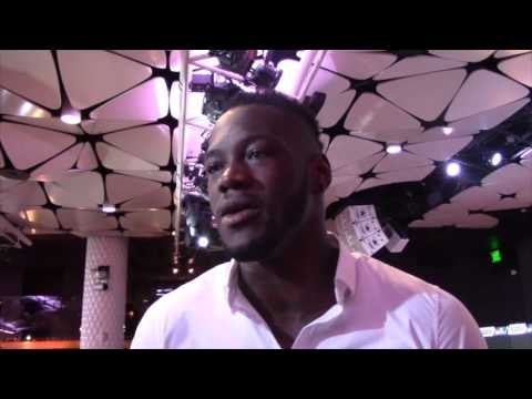 DEONTAY WILDER TALKS ANTHONY JOSHUA v DOMINIC BREAZEALE & TYSON FURY v WLADIMIR KLITSCHKO