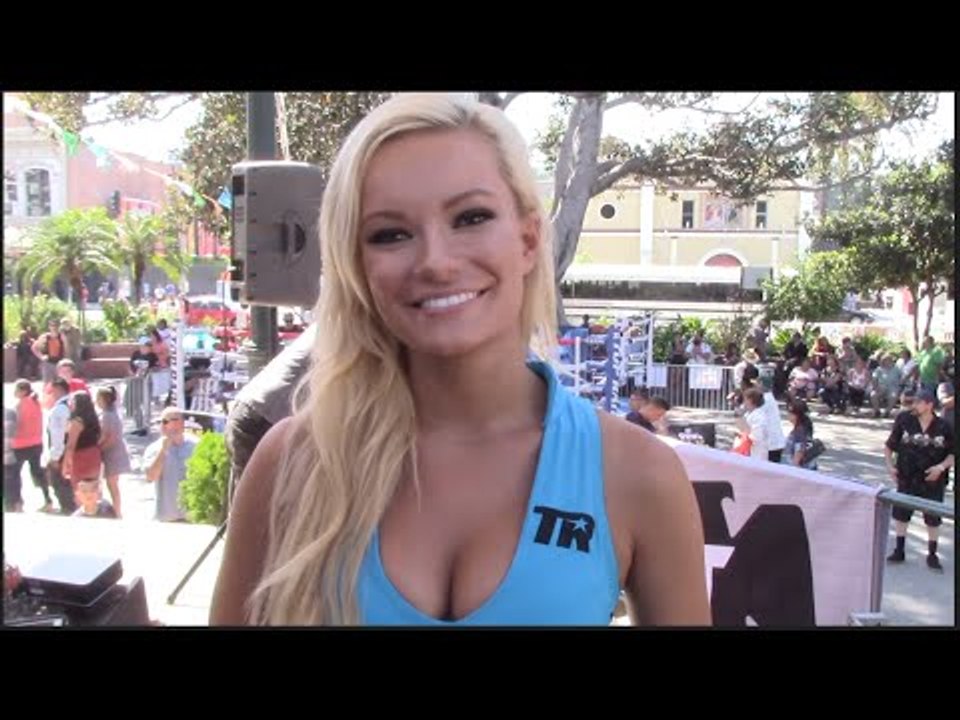 TR RING CARD GIRL PICKS MIGUEL COTTO & MANNY PACQUIAO AS FAVOURITE FIGHTERS!!