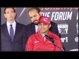 'ROMAN GONZALES AIMS TO BECOME 4x WORLD CHAMPION' PRESS CONFERENCE SPEECH / GONZALES v CUADRAS