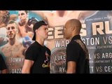 LUKE CAMPBELL v ARGENIS MENDEZ - HEAD TO HEAD @ FINAL PRESS CONFERENCE / LEEDS RUMBLE