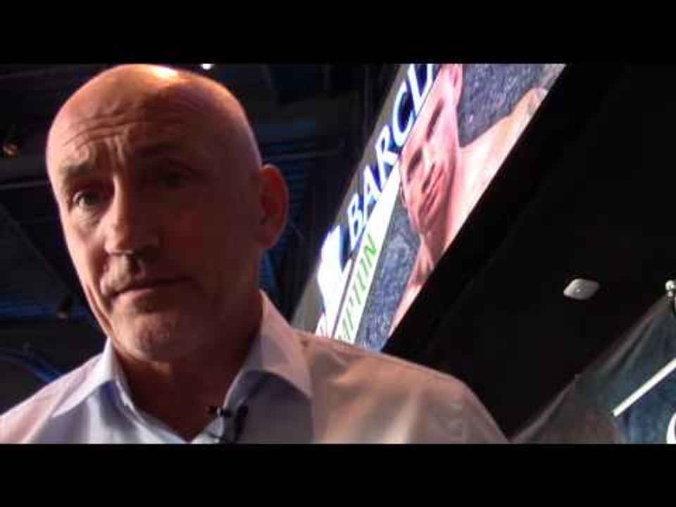 BARRY McGUIGAN - 'ITS GOING TO FEEL LIKE BELFAST HERE IN NEW YORK!!! / FRAMPTON v SANTA CRUZ