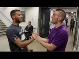 GAMAL YAFAI & JOSH WALE EMBRACE & CHAT AFTER 12 ROUND CLASH IN LEEDS / LEEDS RUMBLE
