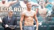 DARREN TETLEY v RYAN HARDY - OFFICIAL WEIGH IN & HEAD TO HEAD / LEEDS RUMBLE