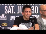 LEO SANTA CRUZ ON DEFEAT TO FRAMPTON, REMATCH CLAUSE, BELFAST /IRISH FANS INFLUENCE & FRAMPTON POWER